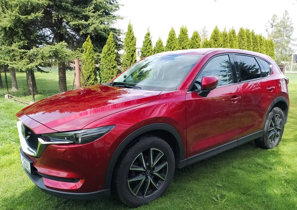 Mazda CX-5 cena 88900 przebieg: 94000, rok produkcji 2017 z Zambrów małe 436